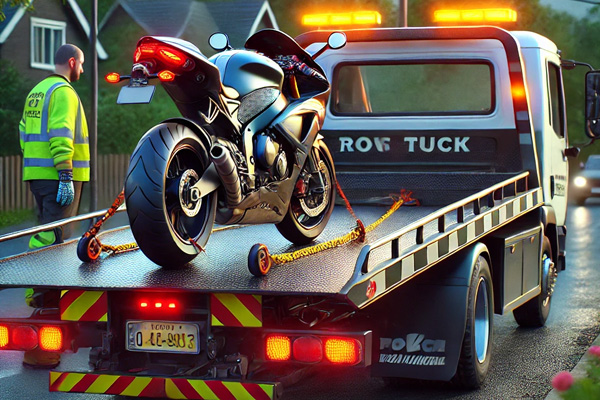Motorcycle towing in Saratoga Springs, NY